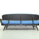 Lounge set with sofa daybed model ‘355’ and 2 windsor lounge chairs Lucian Ercolani for Ercol