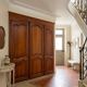3 Louis XV style wardrobe doors in solid cherry wood