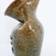 Vase signed 1970 design vintage 70's modernist décor ceramic tissue