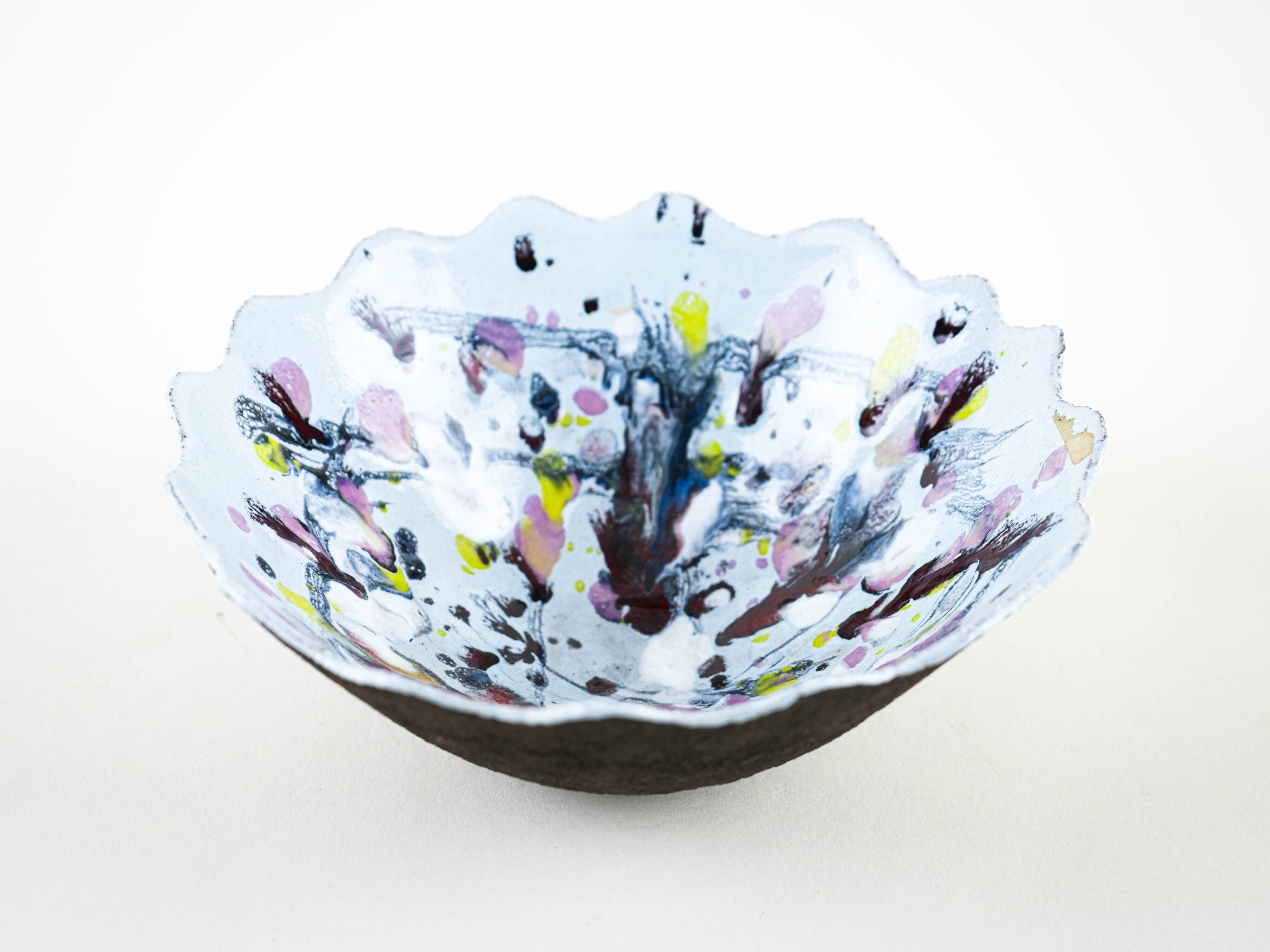 Ceramic bowl, Danish design, 1970s, made in Denmark