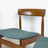 Teak dining chairs by Farsø Møbelfabrik, 1960s, set of 4.