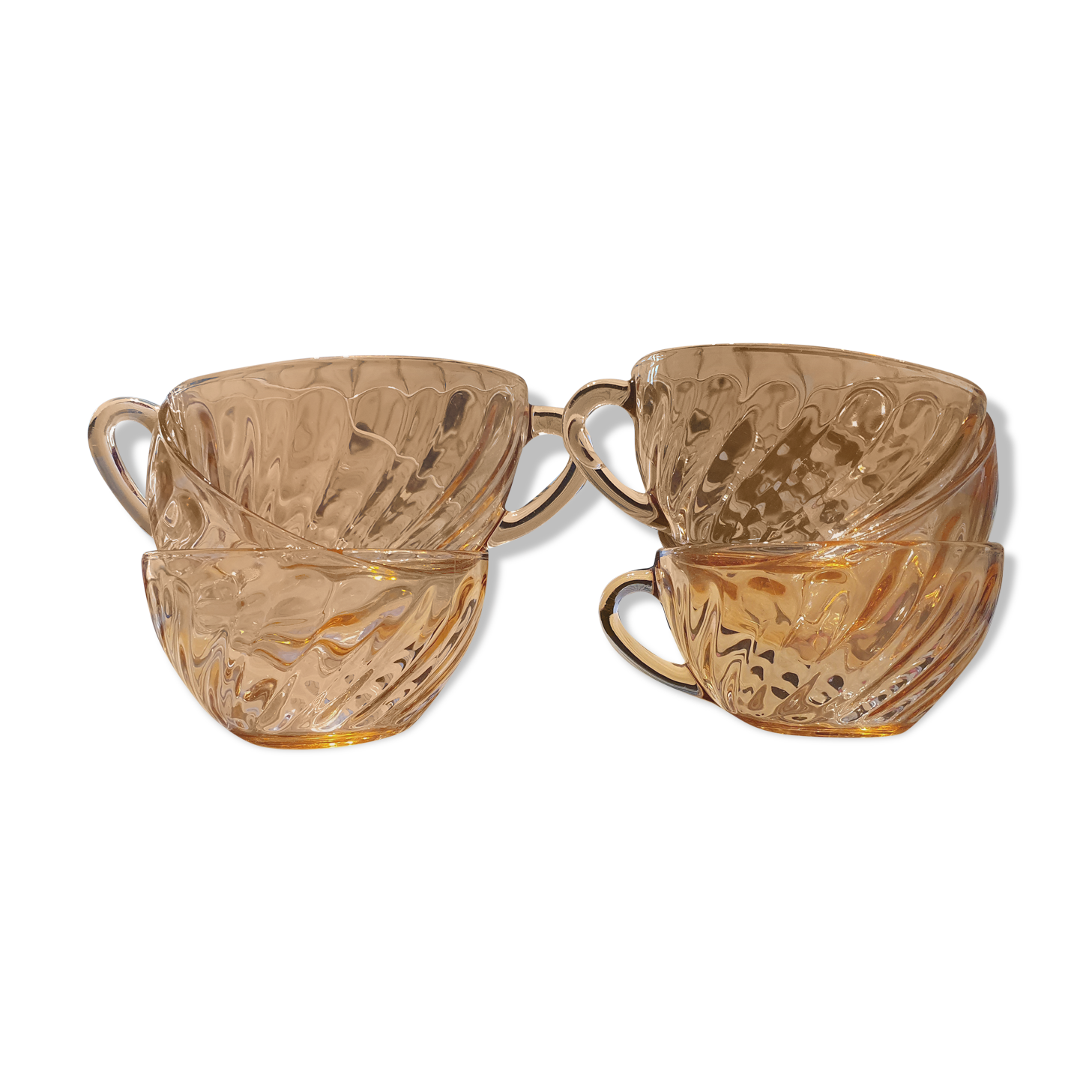 Lot of 6 cups Arcoroc