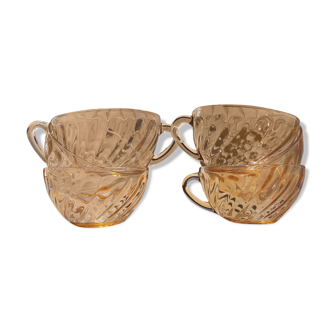Lot of 6 cups Arcoroc