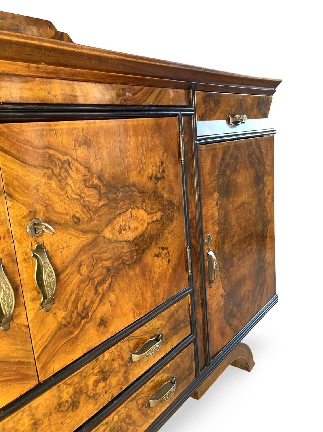 Crédence/buffet Art déco italien, années 1920.