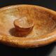 Handheld terracotta candlestick Africa mid-20th century