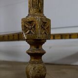 Table d'appoint, style louis xvi, bois doré, xixème siècle