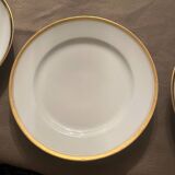 Set of 14 Empire porcelain plates from the Halley workshop