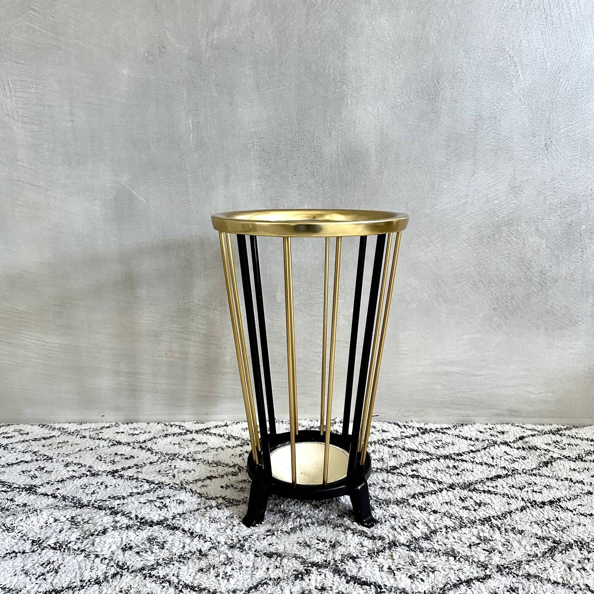 Mid-Century Umbrella Stand, Umbrella Holder, Walking Stick, 1960s Vintage