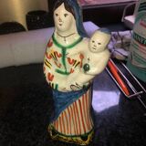 Earthenware Virgin and Child