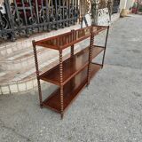 Large 20th century mahogany shelf