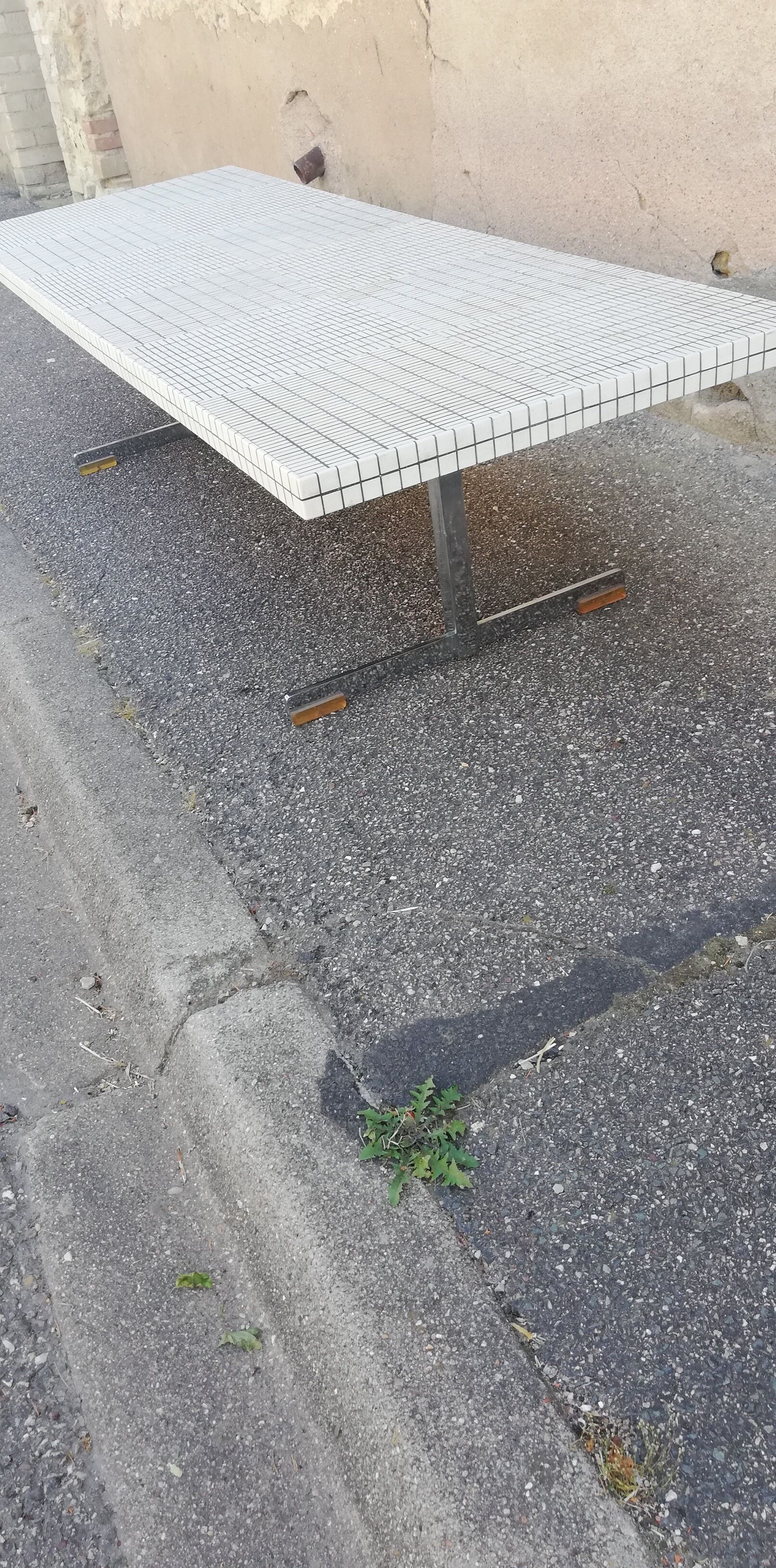 Vintage ceramic coffee table