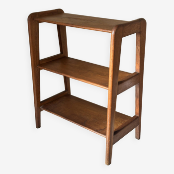 Oak shelf design vintage reconstruction 60s