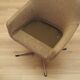 Brown armchair, Danish design, 1970s, production: Denmark