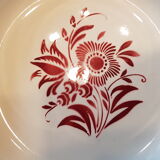 Great deep dish Sarreguemine earthenware