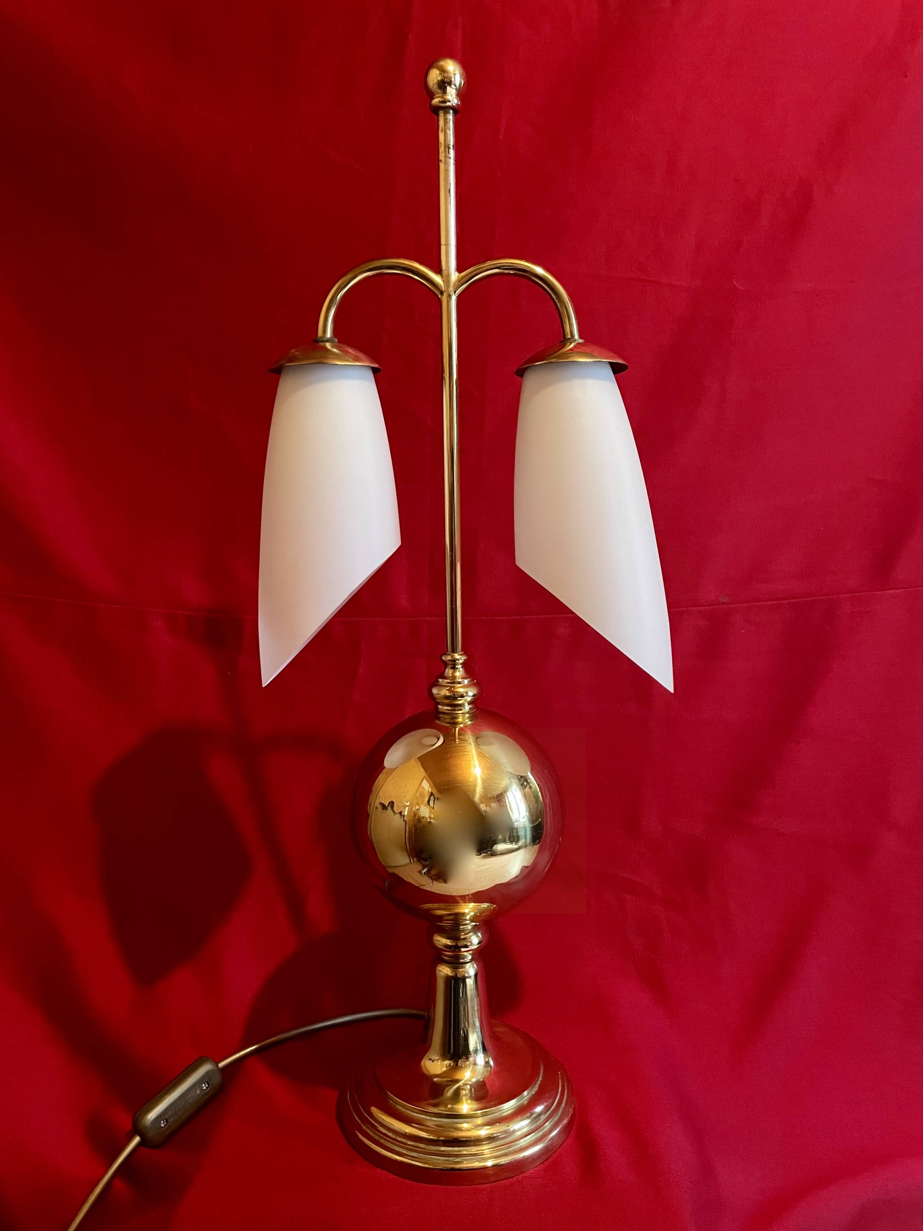 Italian-made lamp, "Lunel" type, from the 50s