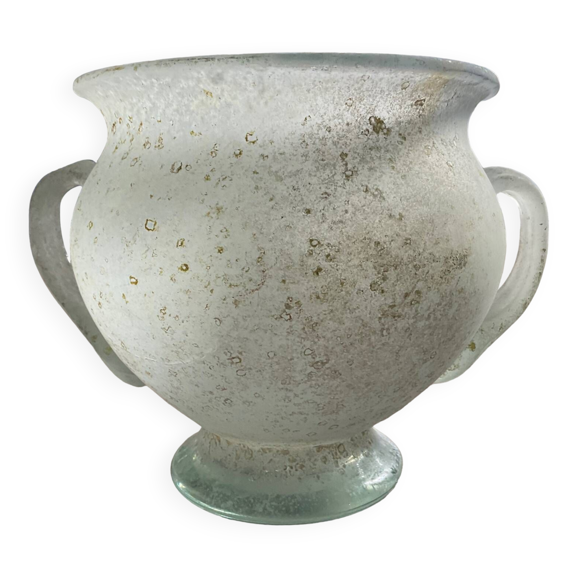 “Scavo” ear vase in Murano glass paste