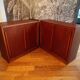Duo of trade furniture with sliding doors