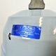 Industrial italien grey enamel lamp from Cariboni, 1970s