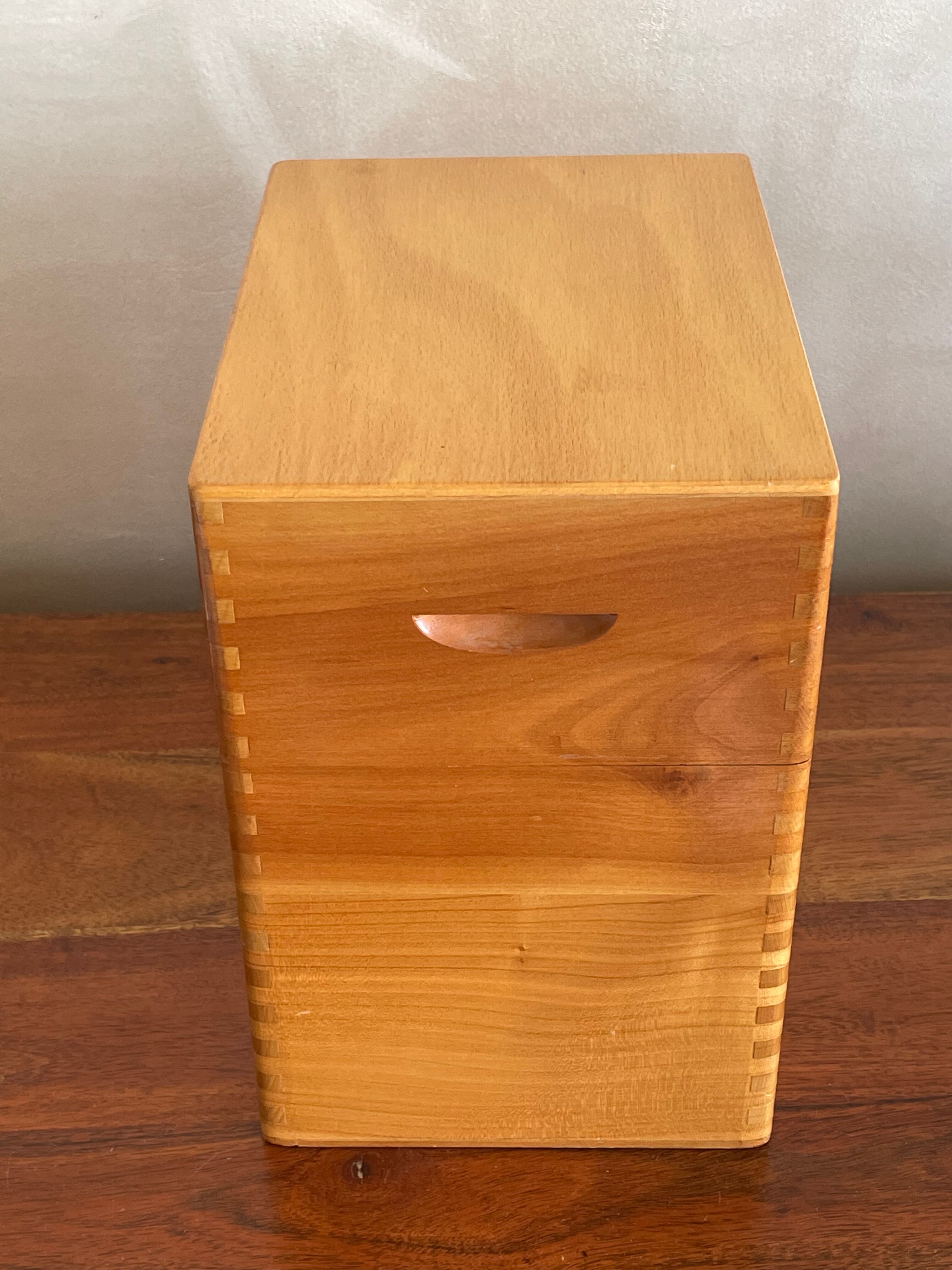Wood binder box