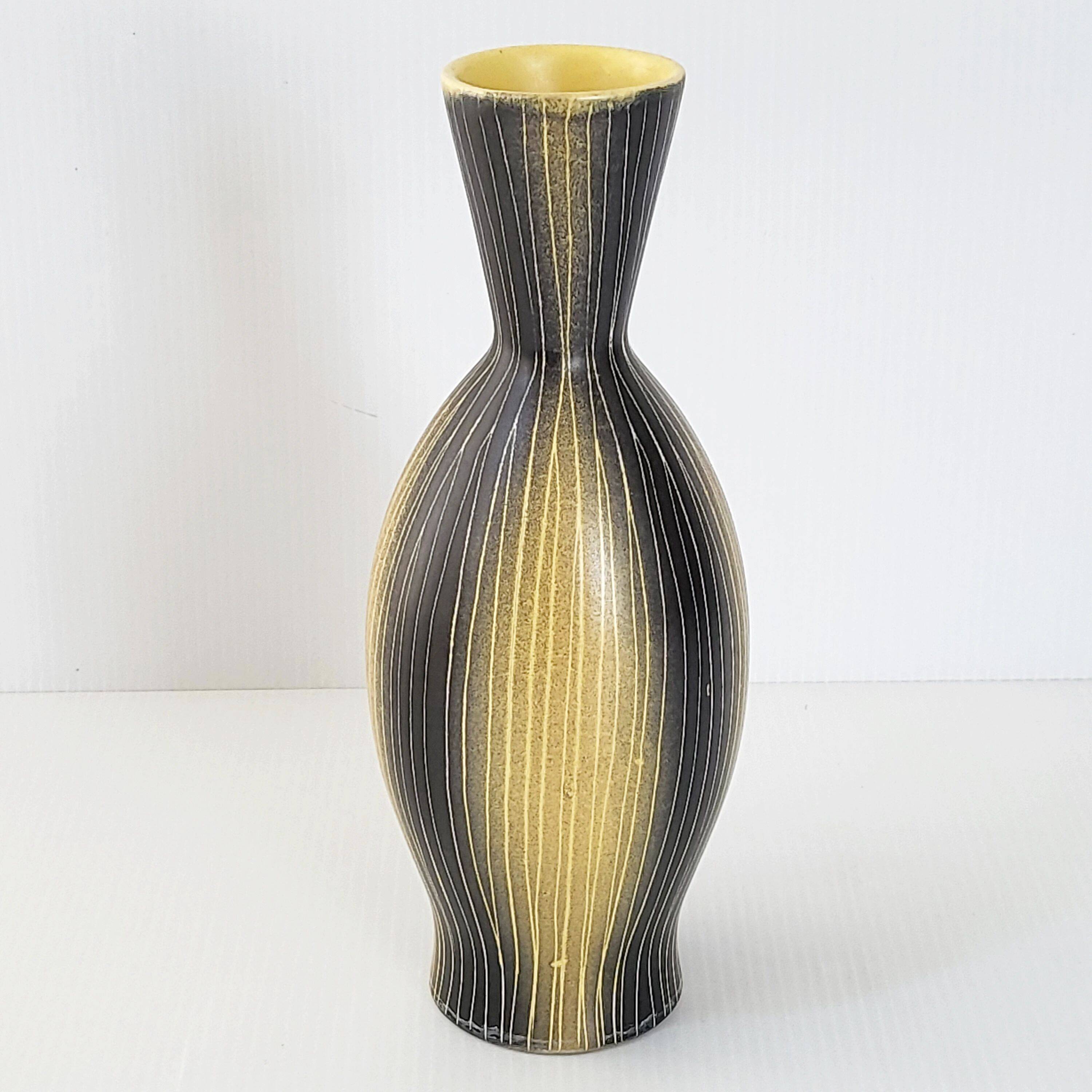 Vintage Saint-Clément vase 1950