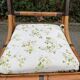 4 chaises en bambou et cannage