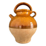 Old terracotta gargoulette jug