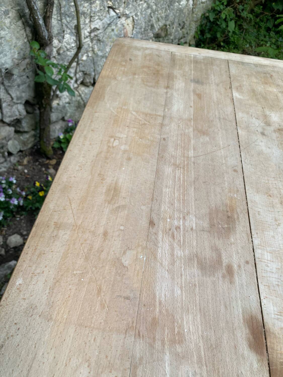 Old farmhouse table