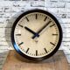Industrial bakelite factory wall clock from Pragotron, 1960s