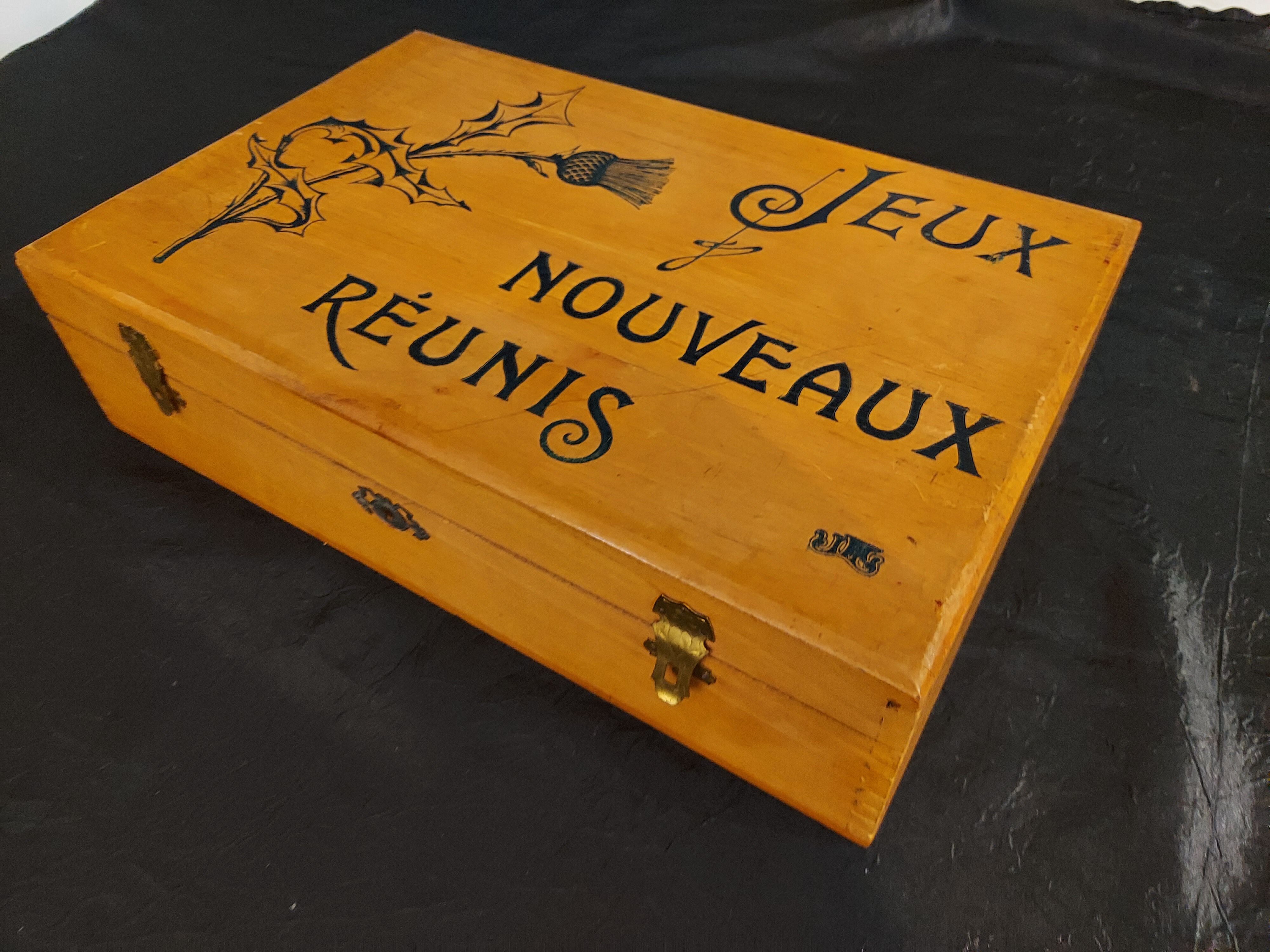 Former 1920s Games Box "New Games Reunited""