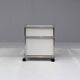 Chariot USM Haller blanc par Fritz Haller, 1980