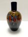 Multicolored Glazed Earthenware Vase by Roberto Rigon for Bertoncello, Ital