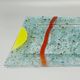 1970s Astonishing Tray By Albatros in Murano Glass. Made in Italy