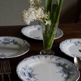 4 assiettes St Amand Régence