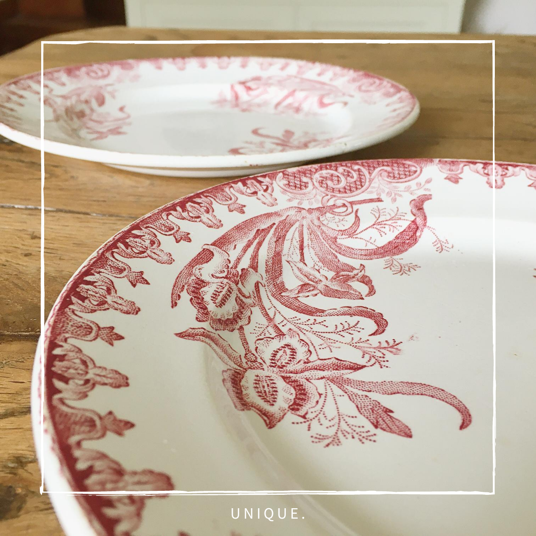 Plates Terre de Fer Sainte Amandinois Iris