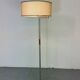 Bauhaus Wood and Steel Floor Lamp, 1950s