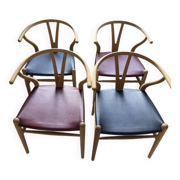 Chaises CH24 Wishbone Chair de Hans J. Wegner par Carl Hansen & Søn
