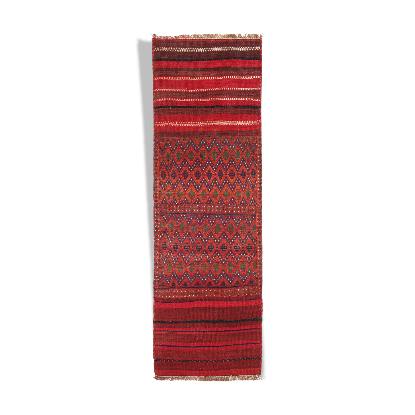 Vintage Iranian Kilim 200 x 63 cm