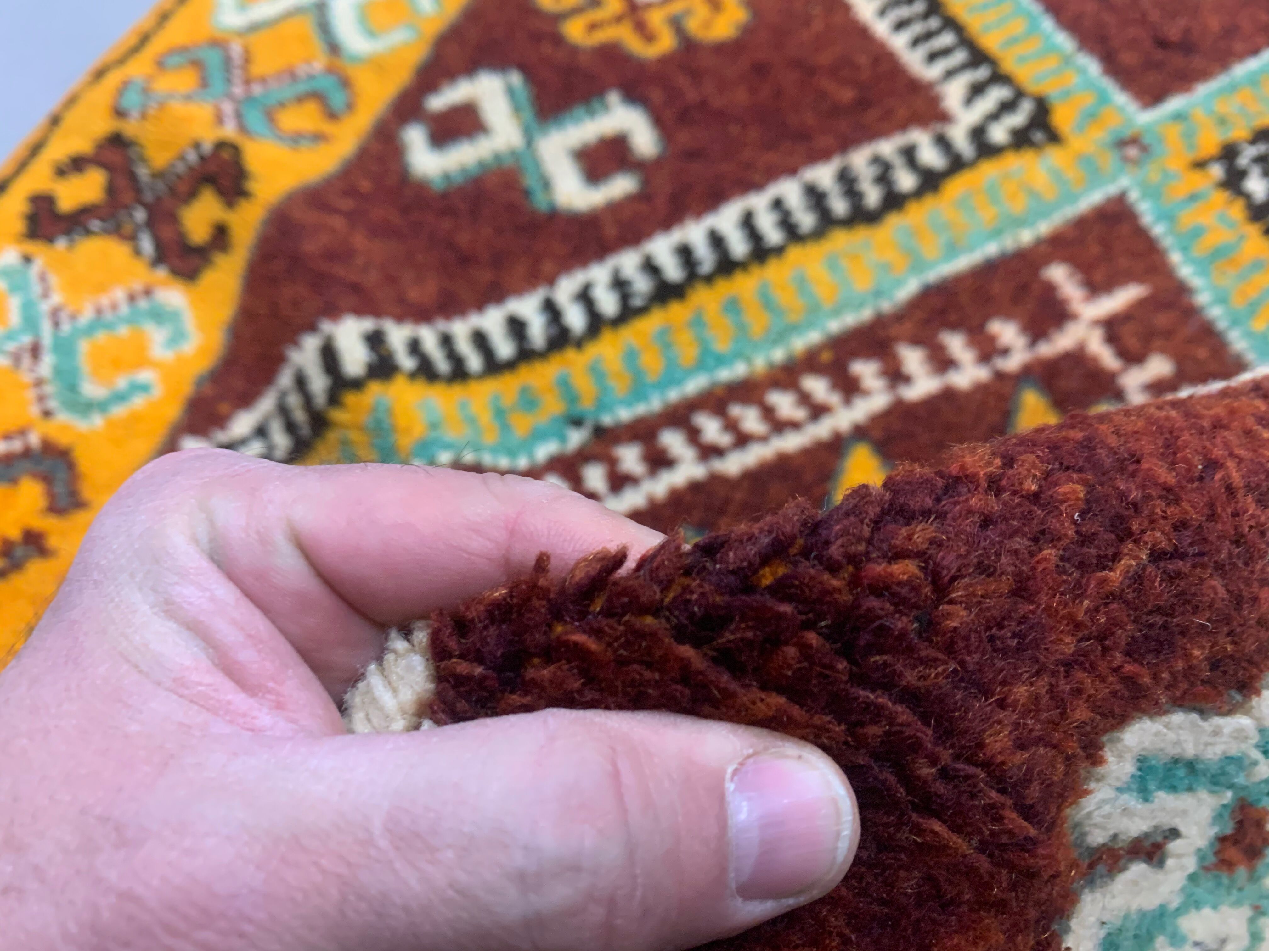 Moroccan rug 190x102 cm tazenacht