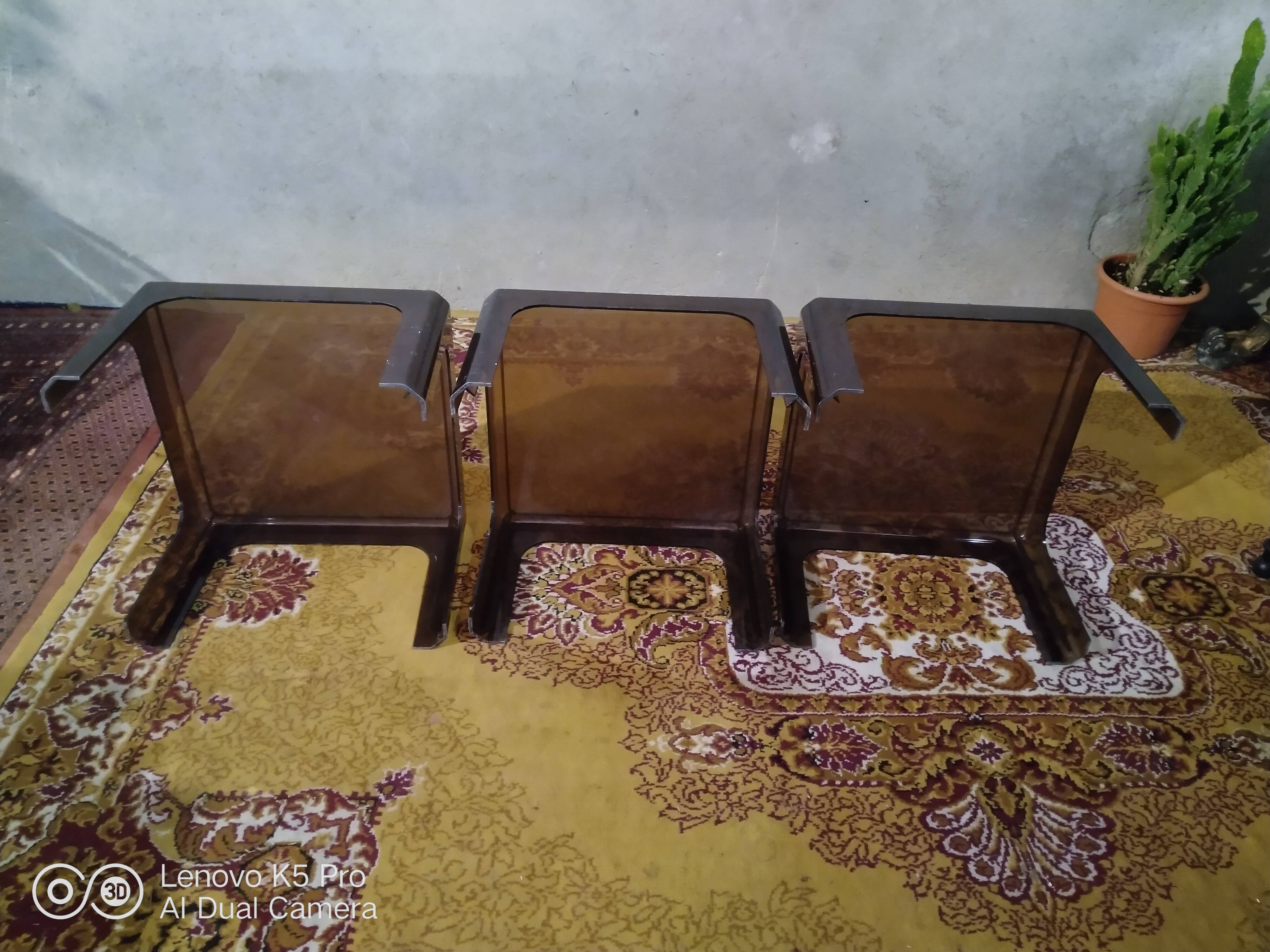 Vintage Plexiglas coffee tables