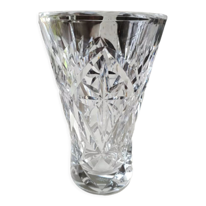 vase en cristal signé Sèvres