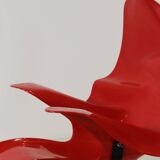 Chaise Longue "Éléphant" de Bernard Rancillac – Édition Limitée 07/100 – Rouge