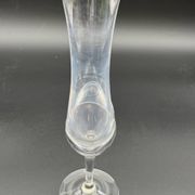 Vase signed Daum France – clear crystal