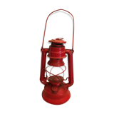 Lampe tempête rouge Meva 864 vintage
