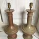Pair of sandstone lamp