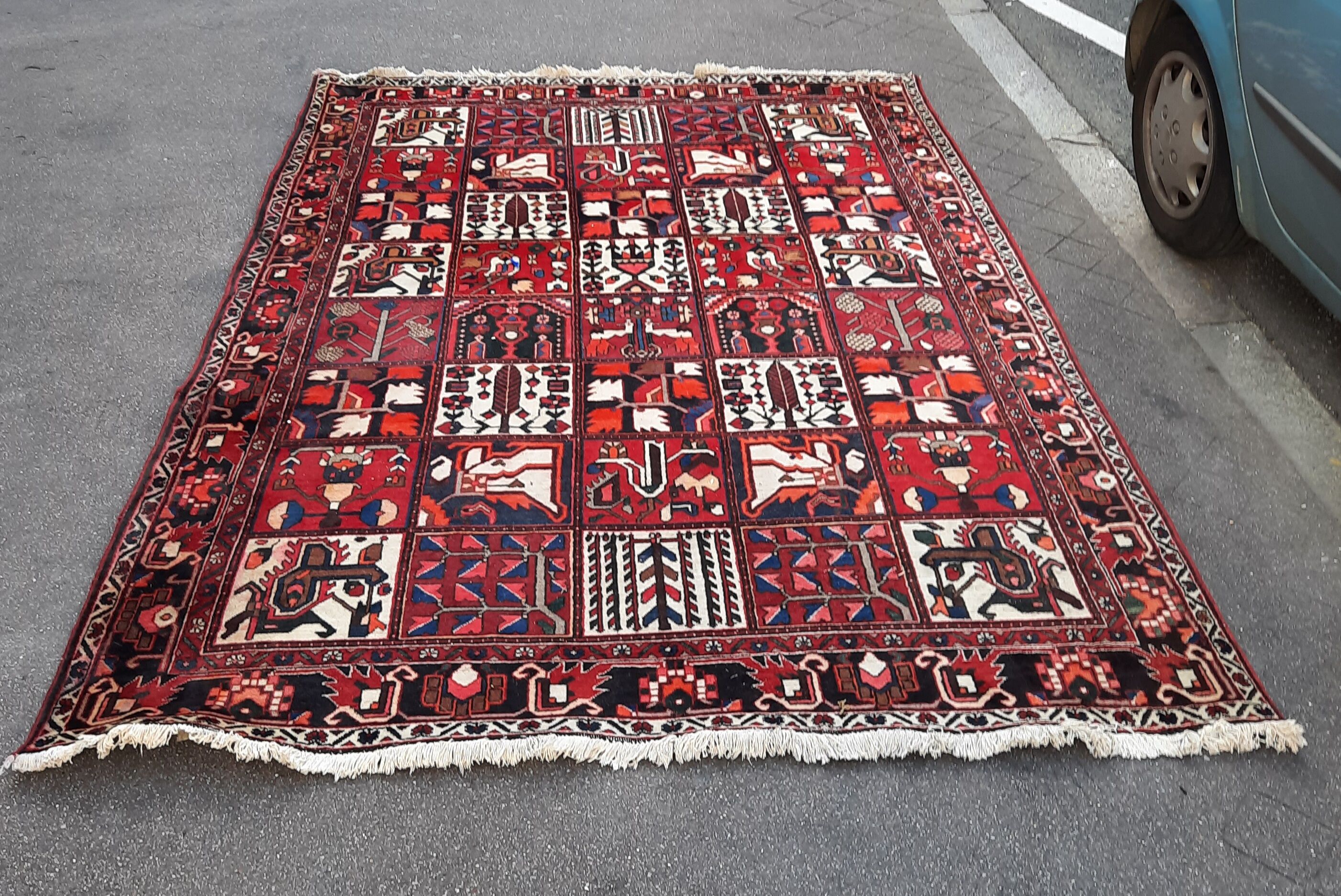 Handmade oriental carpet