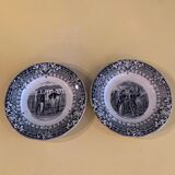 Set of 2 talking plates