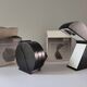 Paire de lampes de table italiennes Disco par Bertorelle