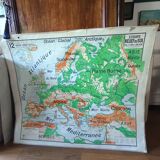 old school map 1950 Paul Vidal Labache n°12