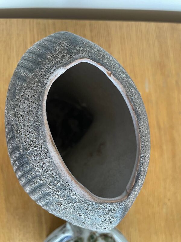 Vase en céramique signé Jean Austry – pièce unique