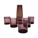 Water carafe and glasses, Italy 1960s